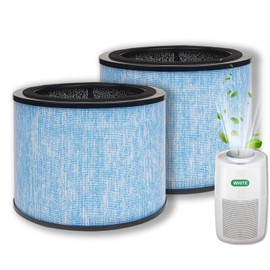 （2-Pack）AP200 Filter Replacement,H13 Grade True HEPA Filter and Activated Carbon Filter,Compatible with Instant AP200 Air Purifier, 3-in-1 H13 True Filter,Compare to F200 Filter