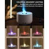 BATULU humidifiers forbedroom,300 ml White Premium,Essential Oil Diffuser,with 7-Color Adjustable
