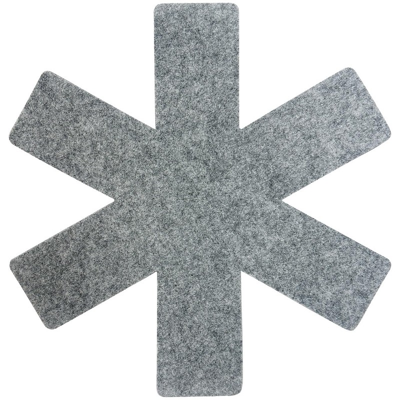 Rosenstein & Söhne Pot Mats: Set of 20 Felt Pan