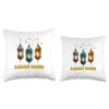 Ramadan Kareem Mubarak Boys Youth Ramadan Month Fasting Throw Pillow
