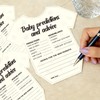OLOUTAB Baby Prediction and Advice Cards, 50-Pack Baby Shower Games