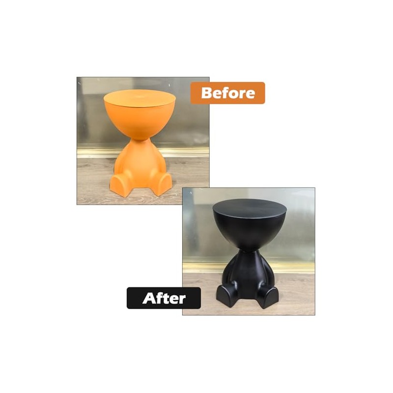 NADAMOO Paint and Primer in One Spray, Matte Black Finish