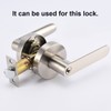 Qrity Mortice Latch, Adjustable Size 60/70mm, for Lever Door Handles
