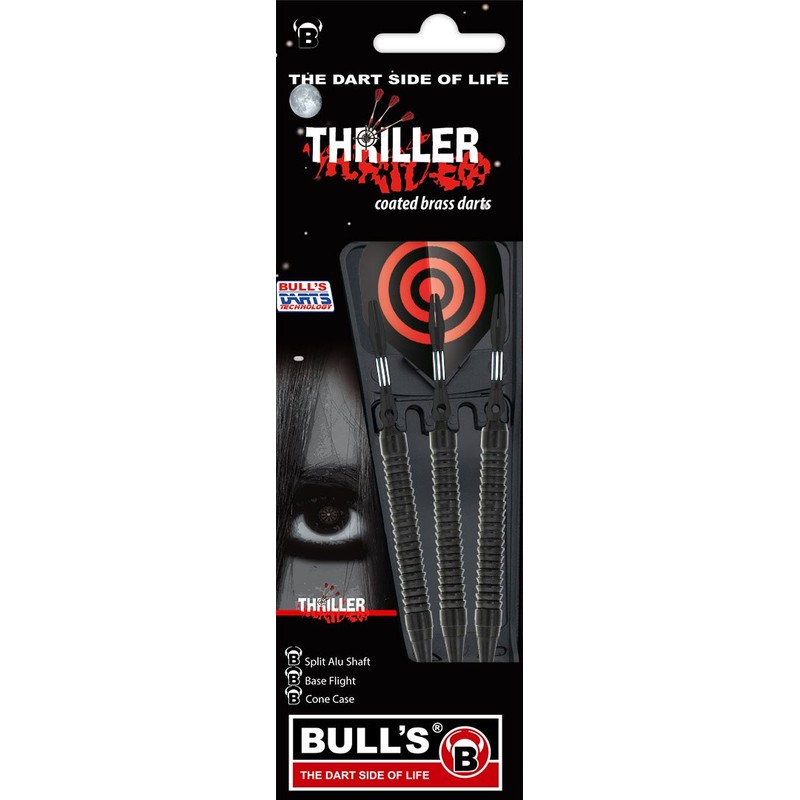 Bull's Thriller Soft Dart 18g – Black, 1