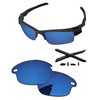 PapaViva Replacement Lenses & Rubber Kits for Oakley Fast Jacket