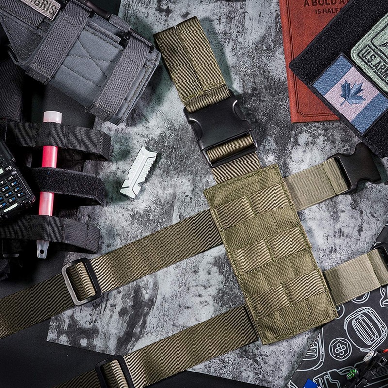 OneTigris Leg Holster Platform Mag Pouch Carrier Panel Molle Nylon