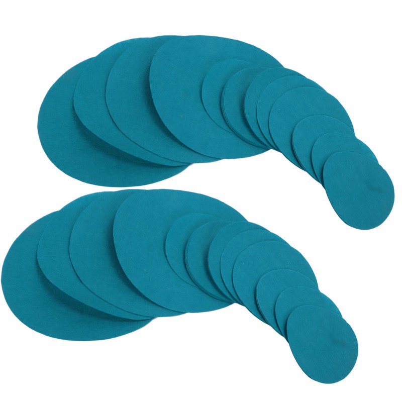 48Pcs Felt Plate Dividers 3 Sizes Thick Soft Washable Foldable