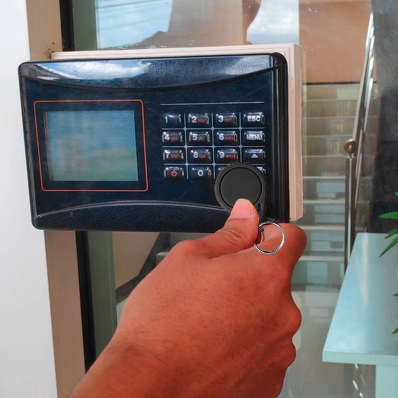 13.56MHz Writable Key Fob Tag 100pcs Rewritable 4-Byte UID Smart