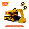 CAT Construction Toys, Power Haulers Excavator, Yellow Construction Vehicle with