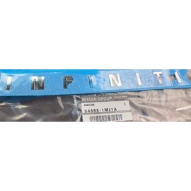 NISSAN Genuine Parts Fuga Y51 Series [INFINITI Logo] Rear Emblem Model Number 84895-1MJ1A