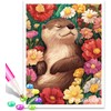 Puraikcmi DIY 5D Sea Otter Diamond Art Painting Kits 12x16