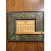TIFFANY STUDIOS FRAME #939 Perpetual Calendar Inserts: Beige or Green
