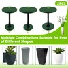 Axcoix 2 Pack Adjustable Height Plant Risers for Inside Pots,