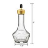 ZEAYEA 6 Pcs Bitters Bottle, 1.7 oz Glass Dash Bottle