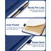 WEMATE Password Book with Alphabetical Tabs, Spiral Password Keeper Book