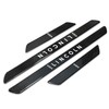 iPick Image Black Real Carbon Fiber 4 Pcs Universal Door