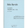Bartók: 44 Violin Duets - Volume 1 (Nos. 1-25)