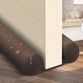 Efoxcity Waterproof Twin Door Draft Stopper Adjustable Size 30" to 36" Weather Stripping Noise Blocker Window Breeze Blocker