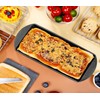 JINYEZI Cast Iron Bread Loaf Pan with Lid - 10x4.7