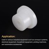 QUARKZMAN Pack of 10 Flanged Plain Bearings Plastic Bushings 8