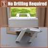 BJADE'S Window Air Conditioner Bracket No Drilling,Window AC Support Bracket,Universal