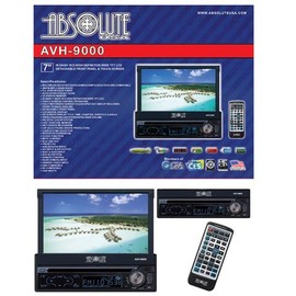 Absolute AVH-9000 7-Inch in-Dash Multimedia Touch Screen System with Detachable Front Panel Face and USB/SD Slot