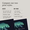 Lantern Press 36x54 Inch Giclee Print, Ursa Major, Constellation Silhouette