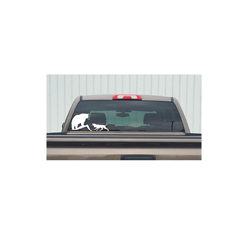 Bear Hound Decal – Bear Dog Hunting Decal – 1406