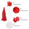 LxcshLjx 100Pcs Produce Mesh Bags, 20Inch Reusable Mesh Nylon Netting