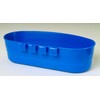 Pet Lodge Plastic Cage Cup (Blue) Durable, Mountable Feeding &