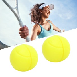 Amortiguador de Resorte de Raqueta de Tenis de 6 Bolas Estilo Amortiguador de Vibraciones (Amarillo Fluorescente)