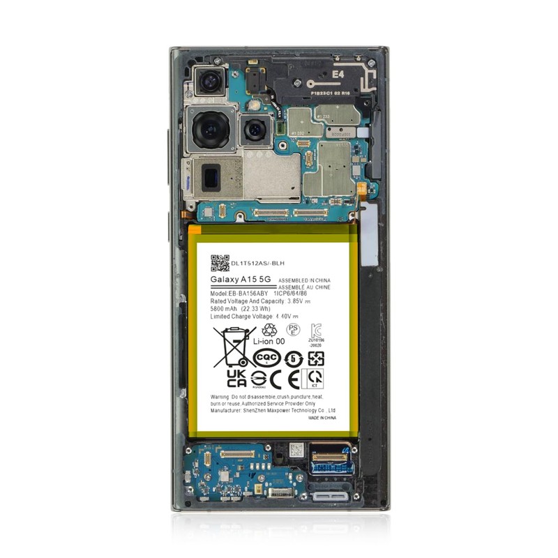 SHENMZ 5800mAh Battery for Galaxy A15 5G with Adhesive &