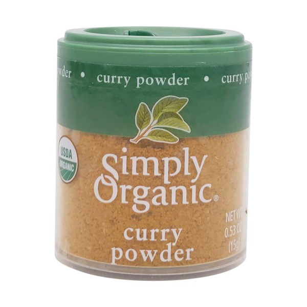 Simply Organic Curry Powder, Certified Organic | 0.53 oz | Pack of 6