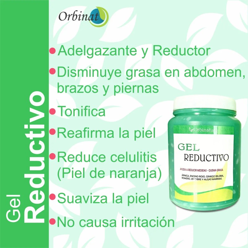Gel Reductivo Algas Marinas Y Gengibre Orbinat 1l