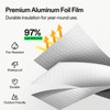 VIVOSUN Double Bubble Foil Insulation Roll, 6" x 25 ft