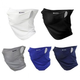 UNOS Cooling Sports Mask Face Cover Mask Blue 2ea