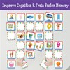 Hebayy Memory Matching Game, 72 PCS Sight Words Matching Cards