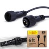 Brightech Ambience Pro Waterproof Extension Cable for Solar Outdoor String