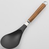 Suncraft Serving Cutlery Brown Nylon Rice Spoon Woody Time WT-23
