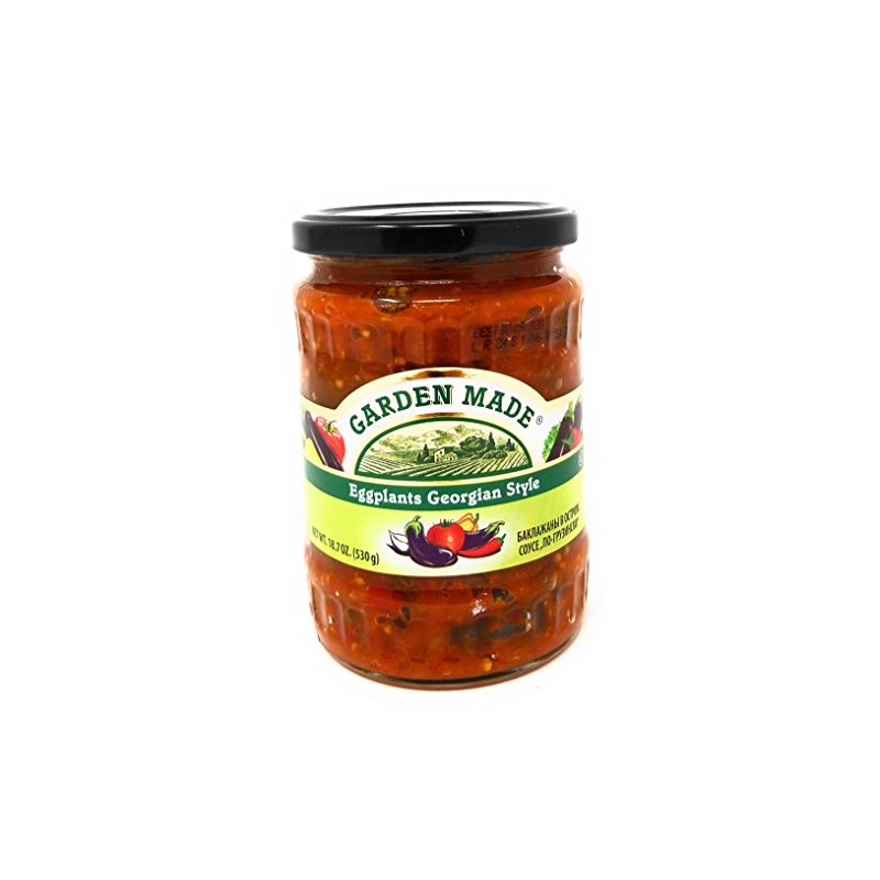 Eggplant Spread, Bruschetta (Georgian Style)- Kosher - 18.7 Oz (530