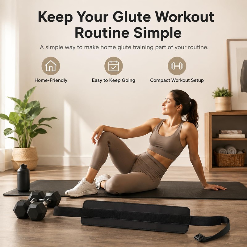 GuangTouL Hip Thrust Belt for Dumbbells