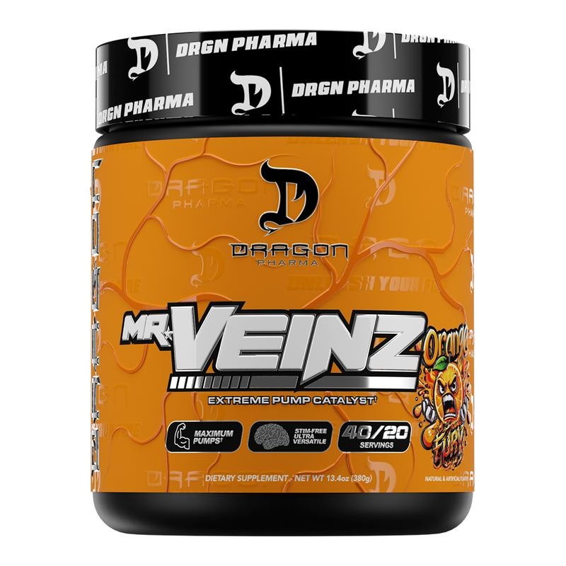 Dragon Pharma Mr. Veinz Pre Workout Powder – Non-Stim Formula