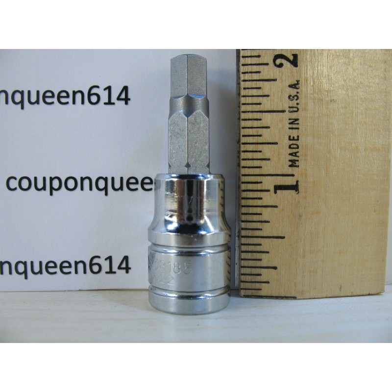 KOBALT 338185-0622, 3/8" Drive Hex Bit Socket H7mm - Brand