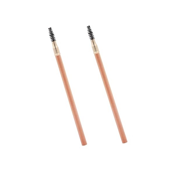 2pcs Dual-ended Eyebrow Pencils Brush Microblading Tool for Natural Makeup