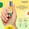 Blossom Roll on Lip Gloss, Scented Clear High Shine Moisturizing