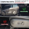DIAMOOKY Metal Front Door Pocket Storage Box for Jeep Wrangler