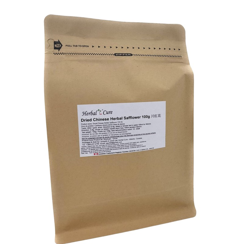 Herbal Cure - Chinese Red Flower Herb Hong Hua Flos