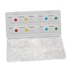 DiCUNO 1000pcs 3mm Light Emitting Diode LED Lamp Assorted Kit