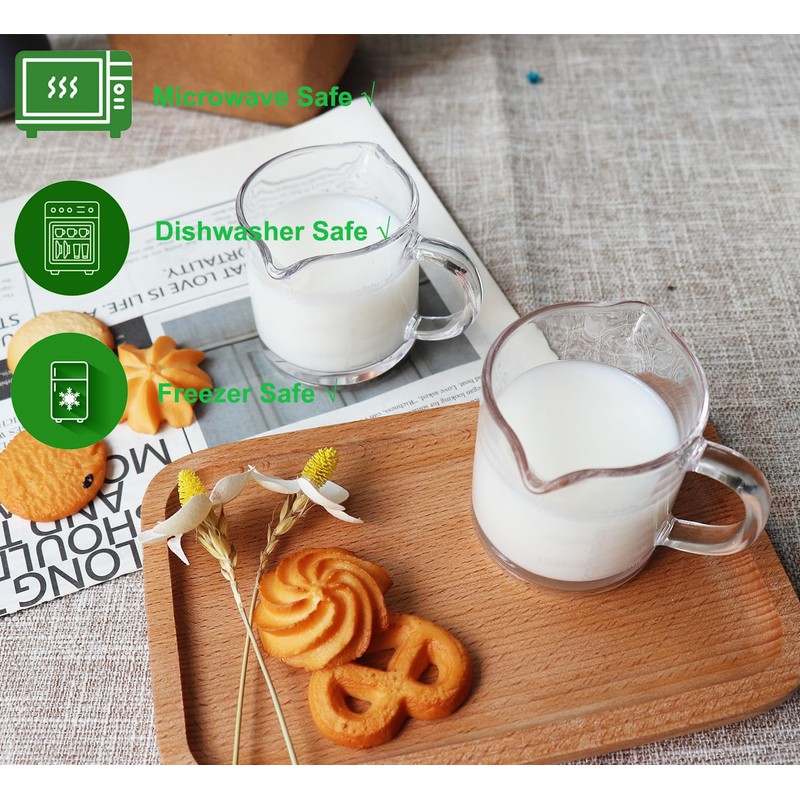 Ackers Etched Scale Espresso cup with Handle, Thickened Bottom and