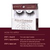 i-ENVY Extension False Lashes, Hybrid Salon Lash Clear Invisible Band